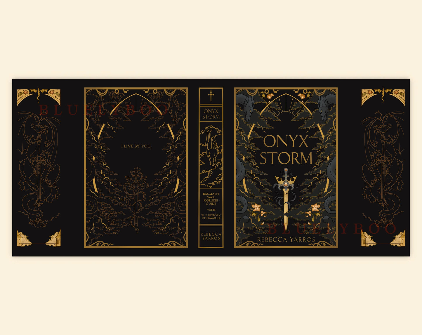 Preorder - Onyx Storm Dust Jacket - Dark Version