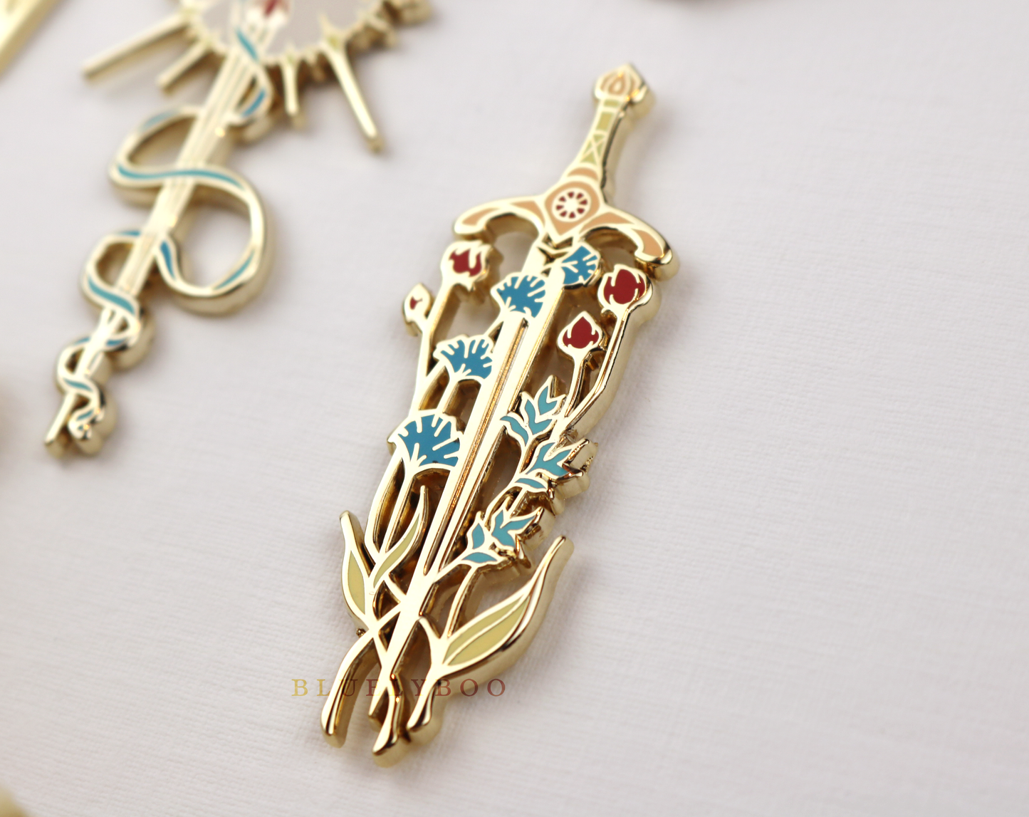 Flower Sword Pin