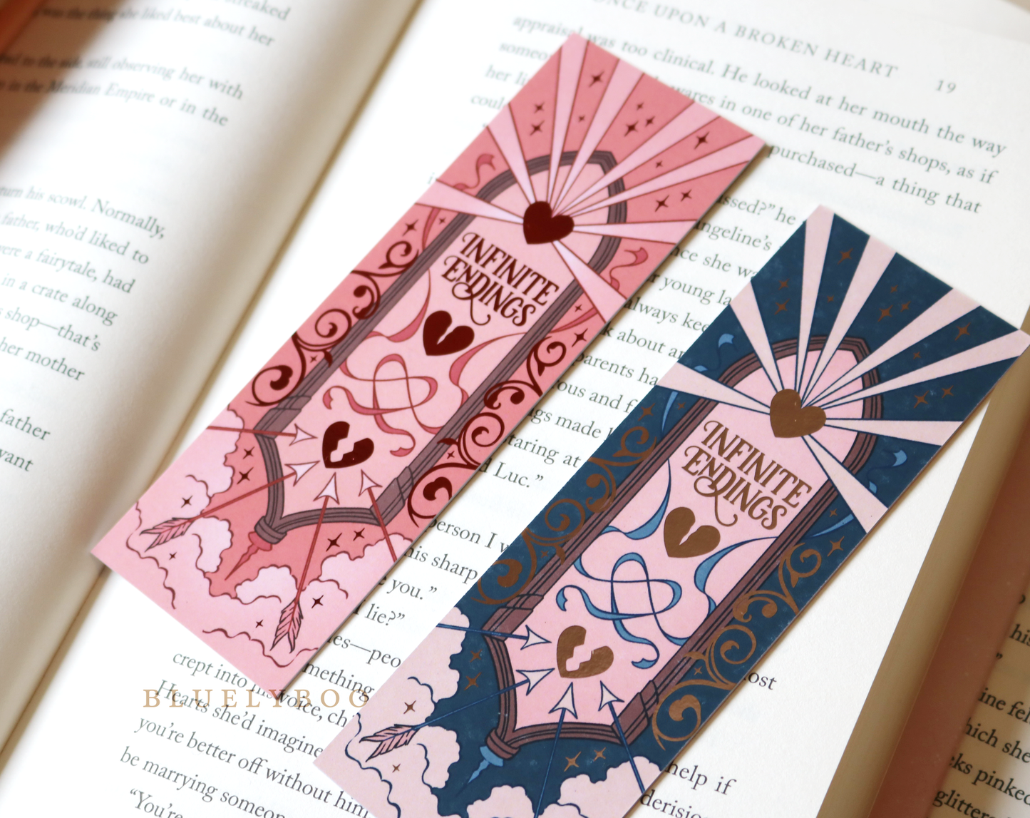 Infinite Endings Foil Bookmark