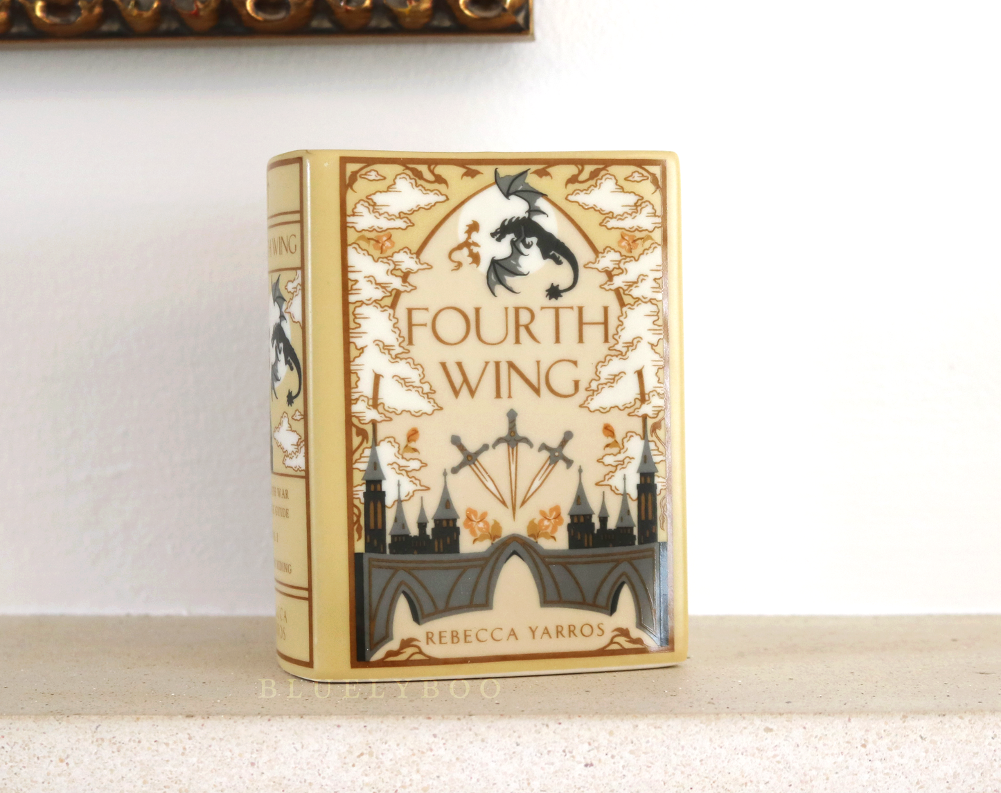 Fourth Wing Book Pot