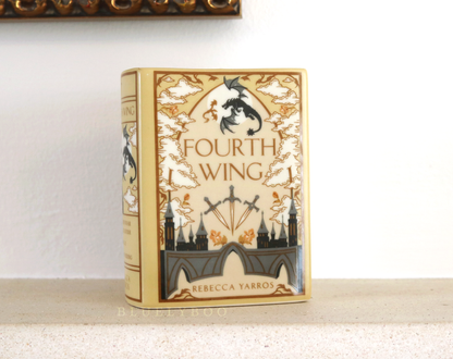 Fourth Wing Book Pot