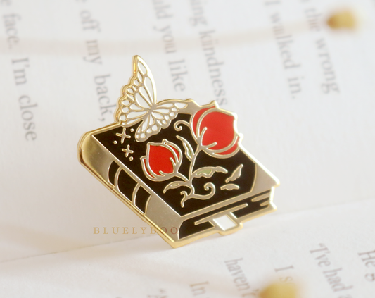 Lovely Book Pin