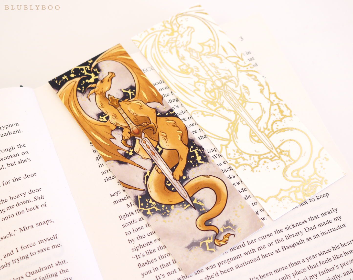 Dragon Foil Bookmark