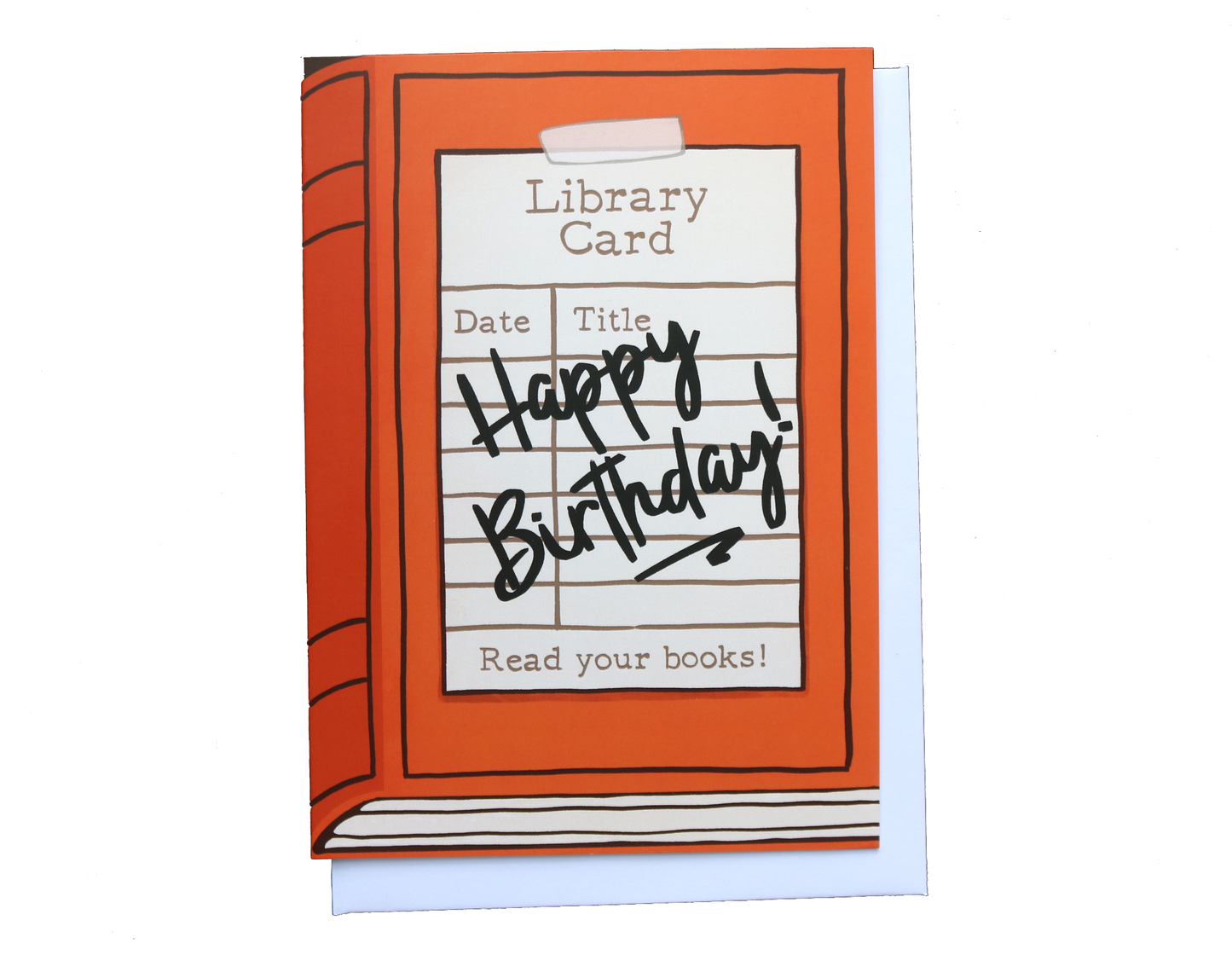 Happy Birthday Book Card