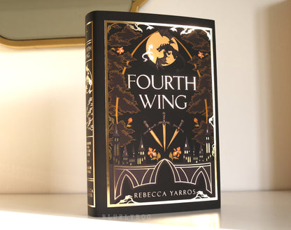 Fourth Wing Dust Jacket - Dark Version