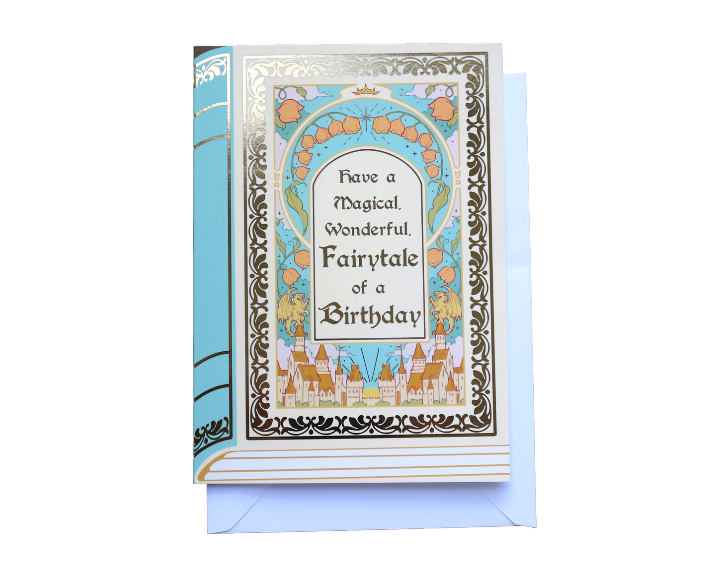 Fairytale Birthday Book Card