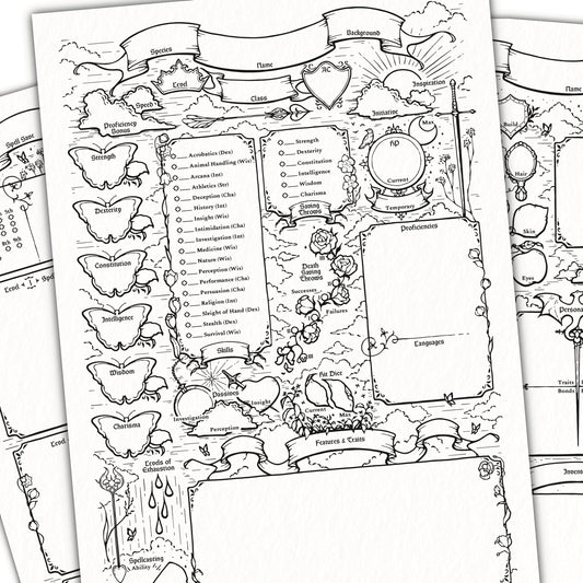 D&D Character Sheet