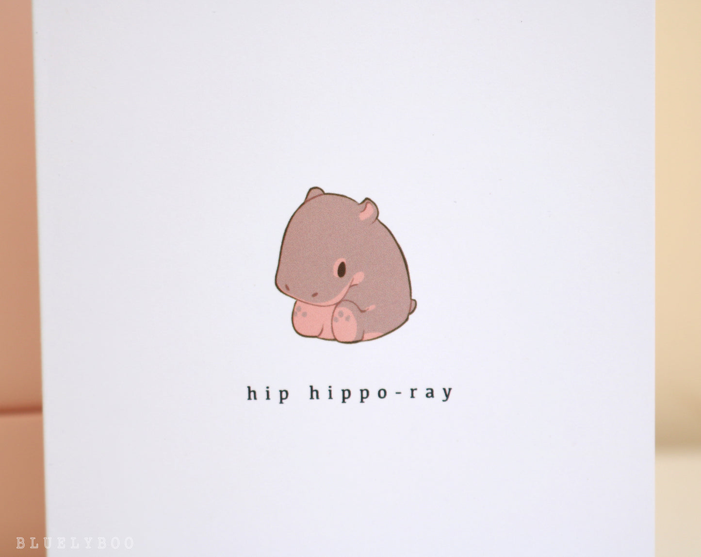 Hip Hippo-ray Card