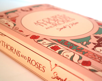 A Court of Thorns and Roses Dust Jacket