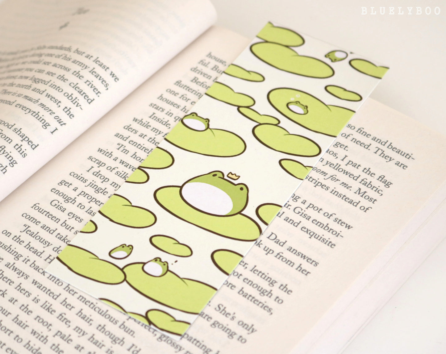 Frog Queen Bookmark